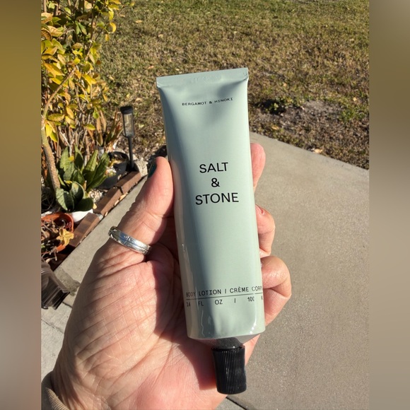 SALT & STONE Contingency Body Lotion In Bergamot & Hinoki Cream - Picture 3 of 15